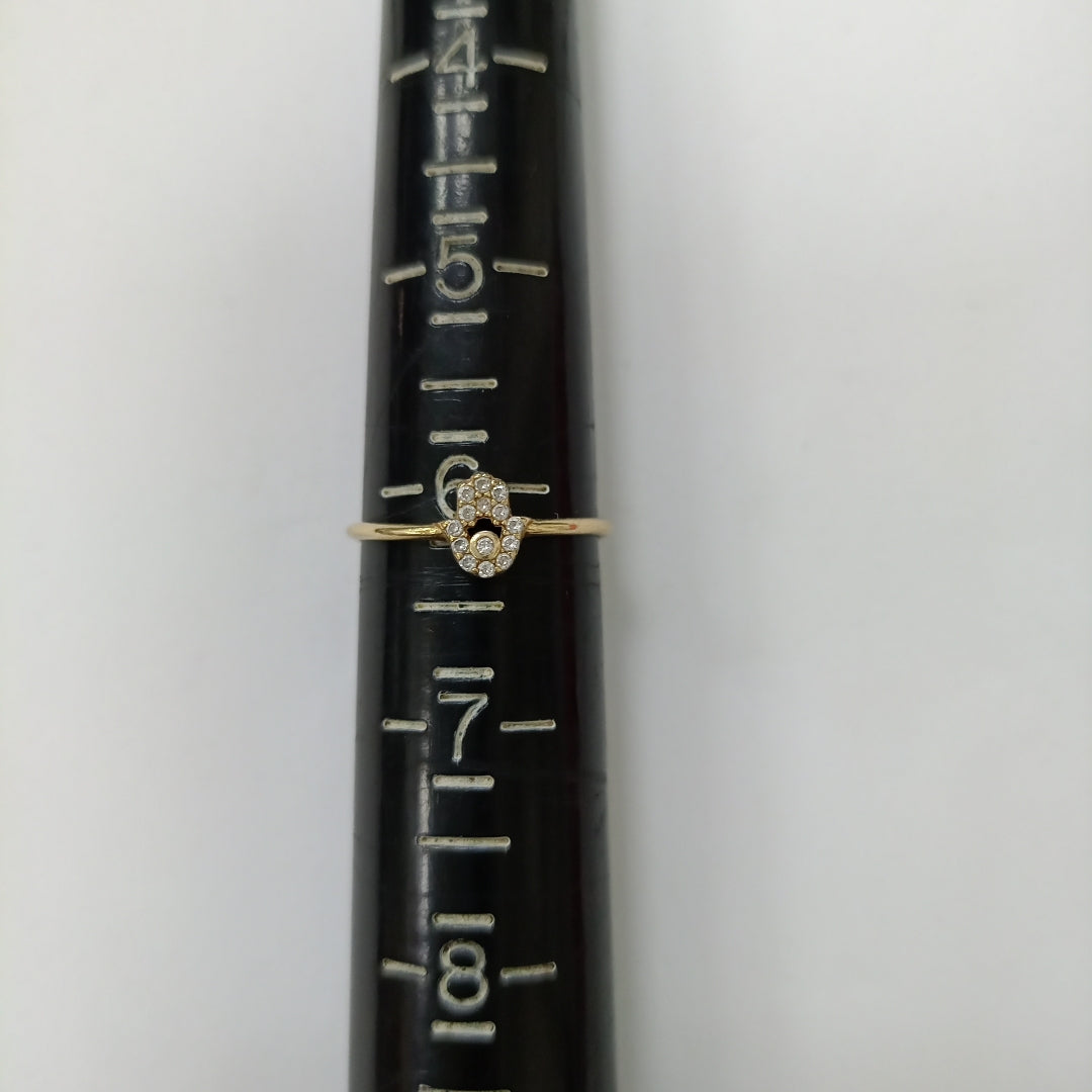 ANILLITO. ORO. 10 K 0.7 GRMS (SEMINUEVO)