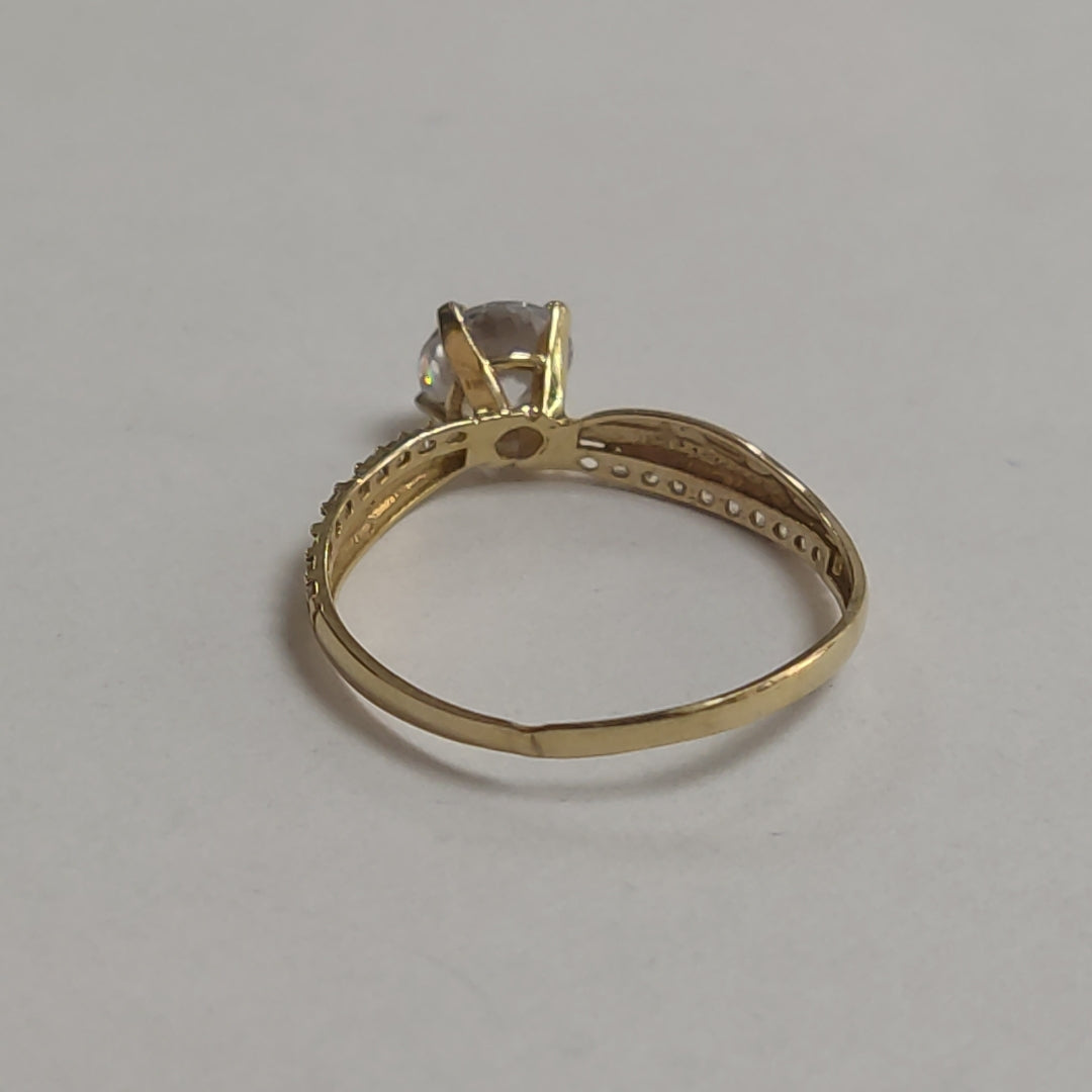 SOLITARIO. ORO. 14 K 1.2 GRMS (SEMINUEVO)