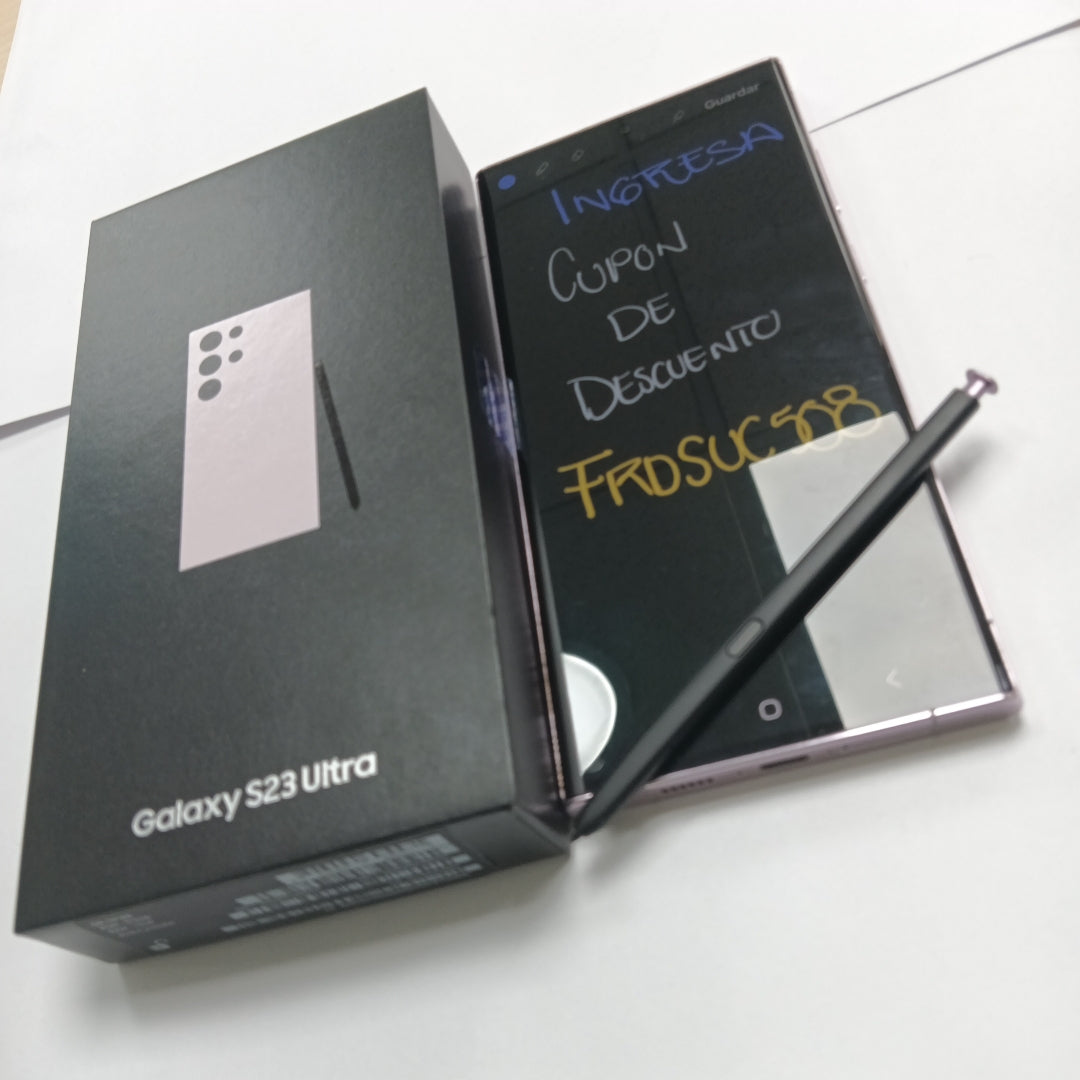 CELULAR SAMSUNG GALAXY S23 ULTRA SM-S918B 512 GB 12 GB RAM (SEMINUEVO)