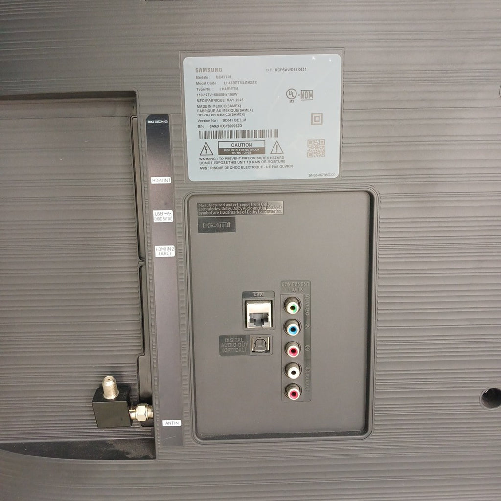 PANTALLA SAMSUNG BE43T-M (2025) 43" LED HD (SEMINUEVO)