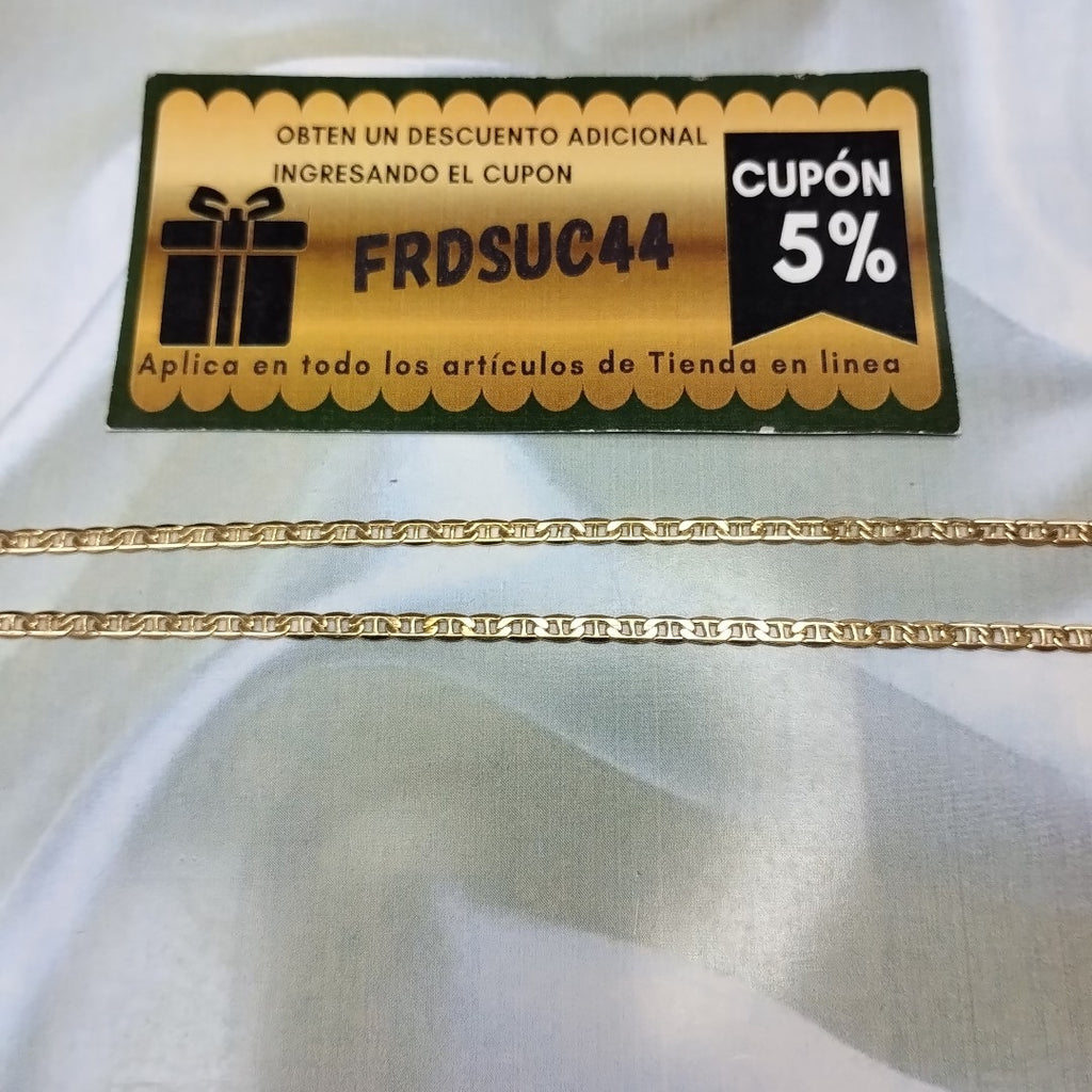 CADENAS GUCHI ORO 14K 11.1 (NUEVO)