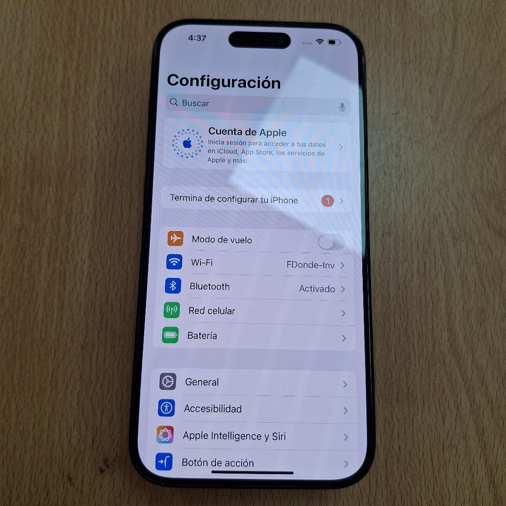 CELULAR APPLE IPHONE 15 PRO A3101 128 GB 8 GB RAM (SEMINUEVO)
