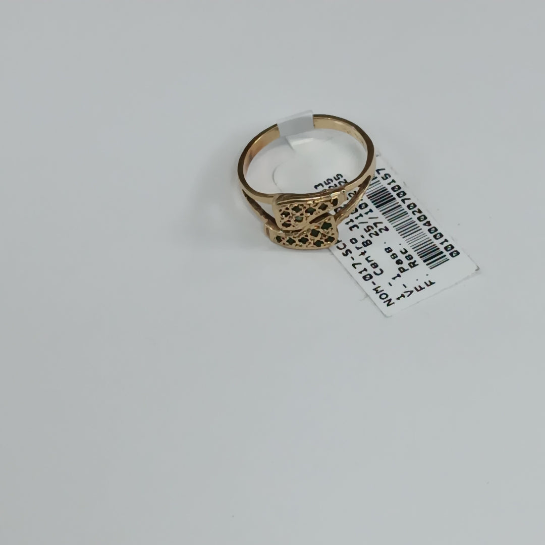 ANILLO. ORO. 14 K 2.5 GRMS (SEMINUEVO)