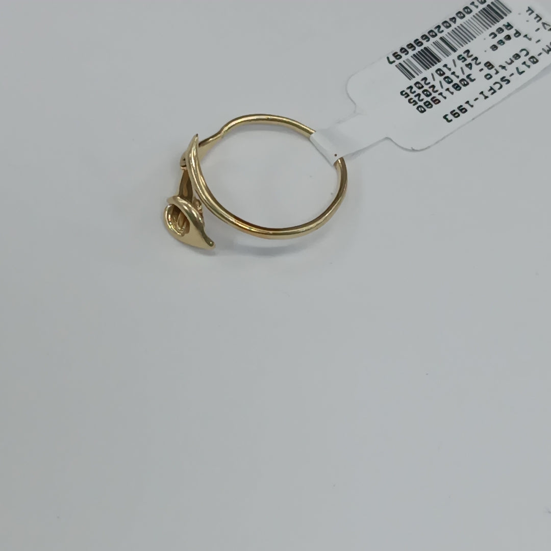ANILLO. ORO. 14 K 2.1 GRMS (SEMINUEVO)