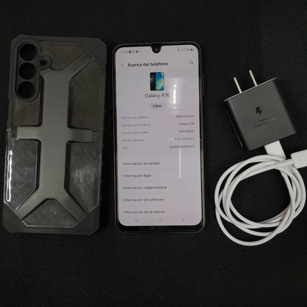 CELULAR SAMSUNG GALAXY A16 SM-A165M (2024) 128 GB 4 GB RAM (SEMINUEVO)