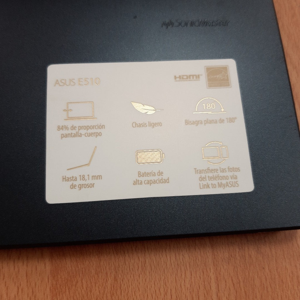 LAPTOP ASUS E510KA-BE648W (2024) 128 GB SSD 8 GB RAM (SEMINUEVO)