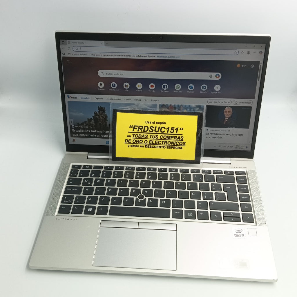 LAPTOP HP ELITEBOOK 840 G7 (2022) 256 GB SSD 8 GB RAM