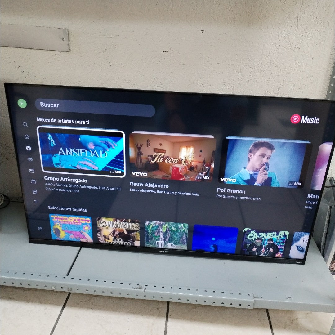 PANTALLA SHARP 2T-C43GF2020U (2020) 43" LED HD (SEMINUEVO)