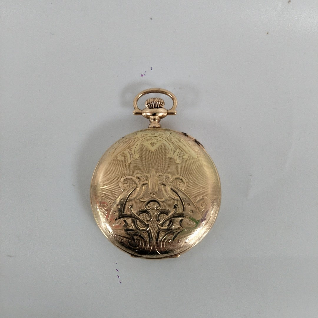 RELOJ CAJA ACERO PULSO ORO. ORO. 14 K 82.1 GRMS (SEMINUEVO)