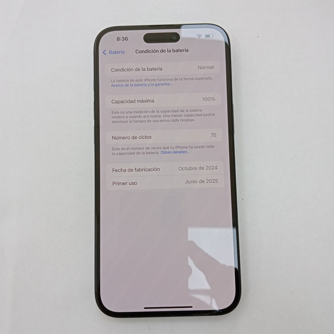 CELULAR APPLE IPHONE 16 PLUS A3289 (2024) 128 GB 8 GB RAM (SEMINUEVO)