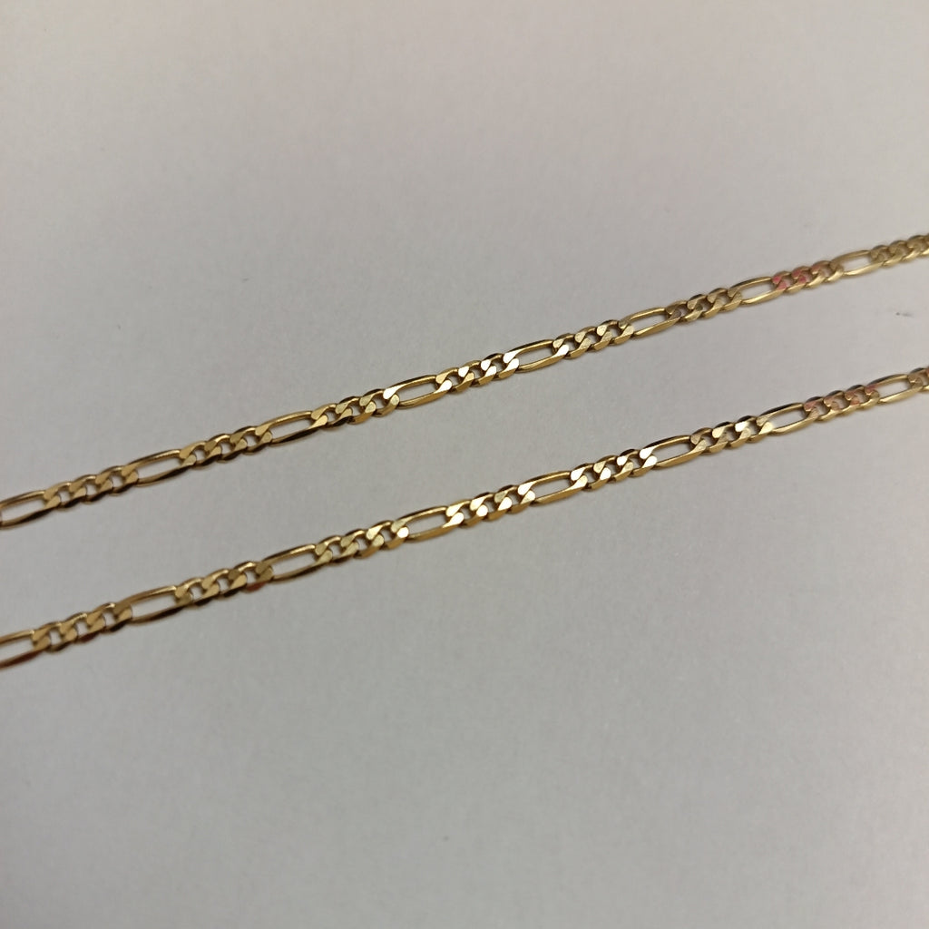 CADENAS CARTIER 3 1 AMARILLA ORO 10K 4.5 (NUEVO)