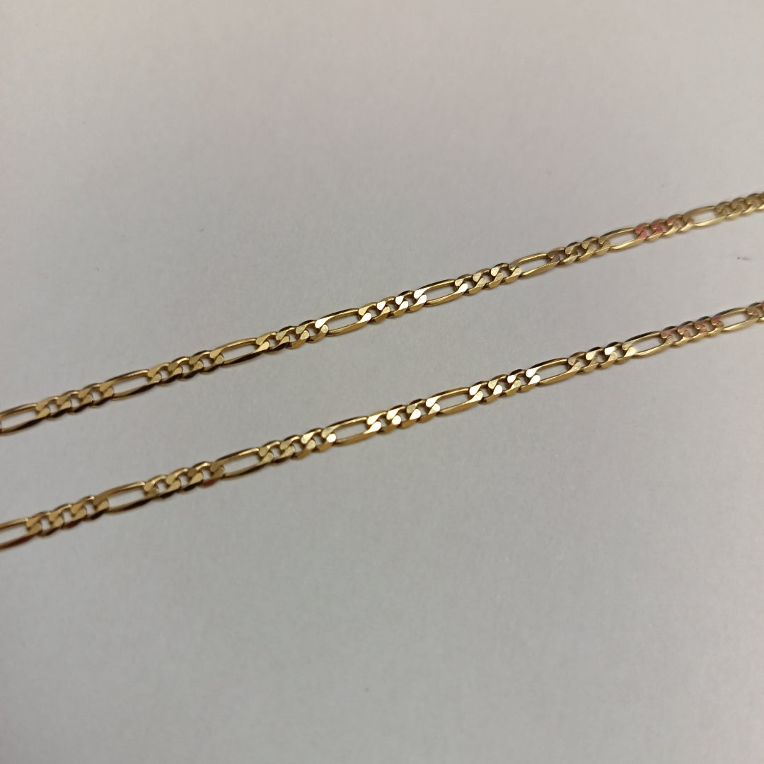 CADENAS CARTIER 3 1 AMARILLA ORO 10K 4.5 (NUEVO)