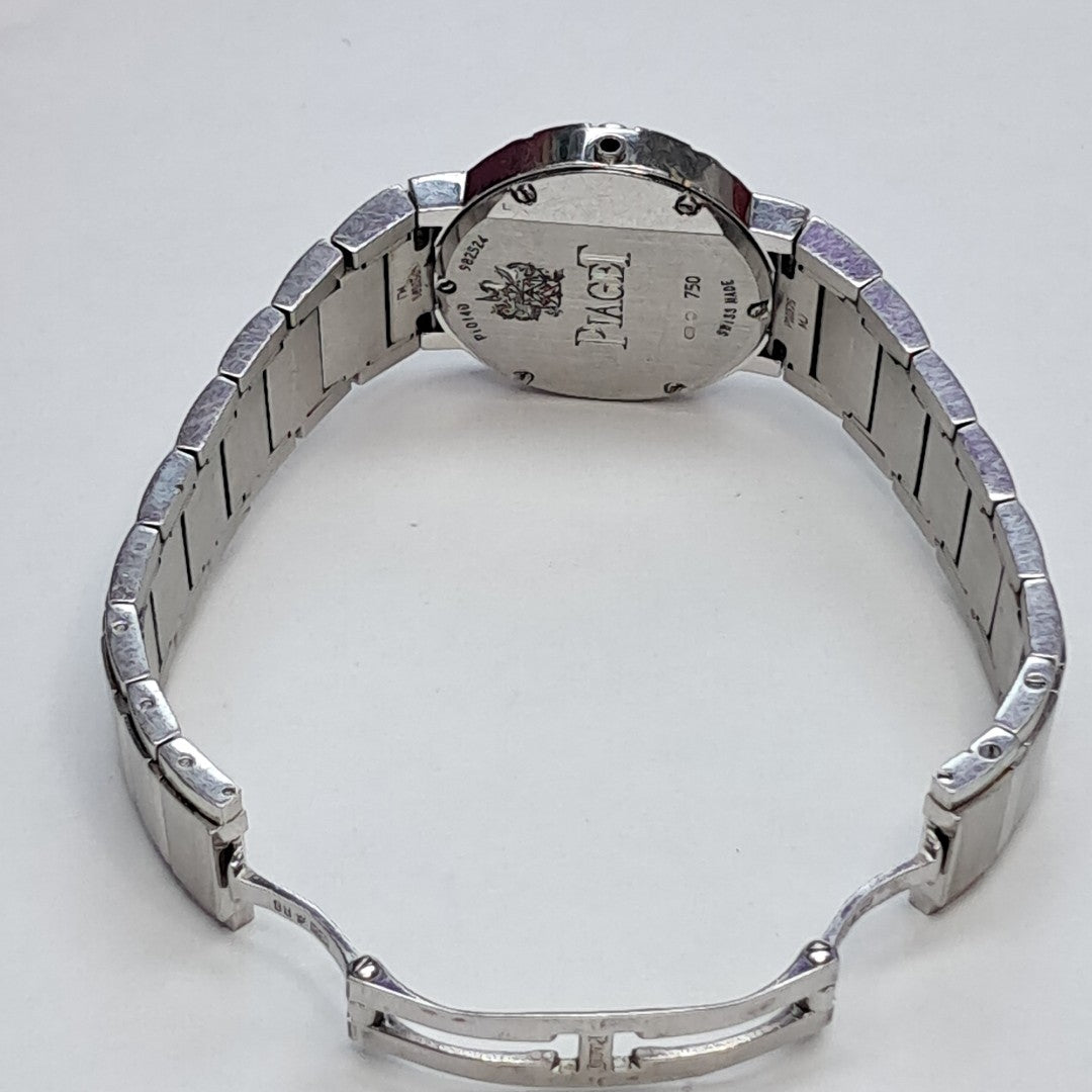 RELOJ CAJA Y PULSO ORO ORO BLANCO 18 K 99,00 GRMS (SEMINUEVO)