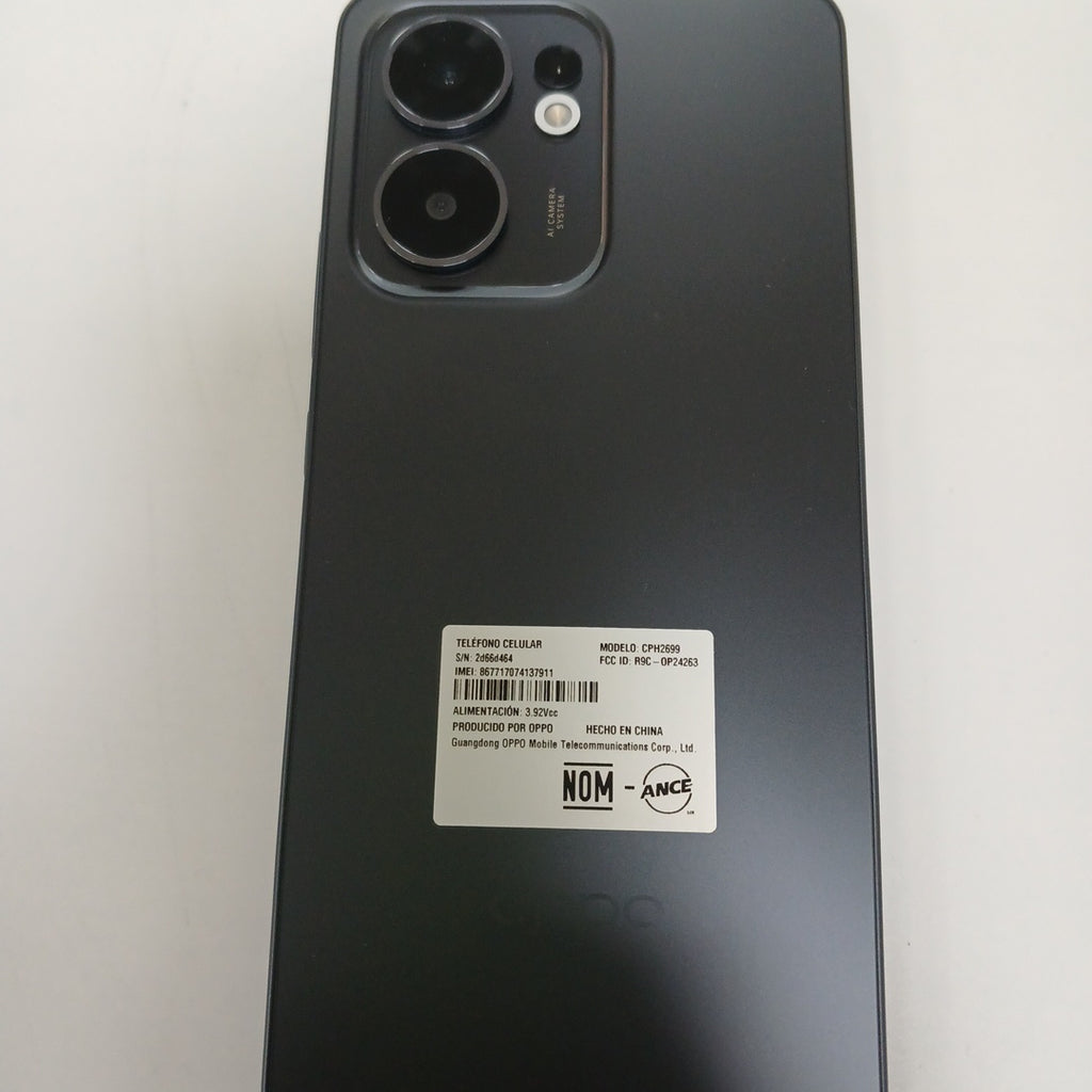CELULAR OPPO  RENO 13F 5G CPH2699 (2025) 256 GB 12 GB RAM (SEMINUEVO)