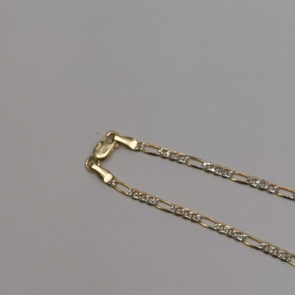 CADENAS CARTIER 3 1 DIAMANTADA ORO 14K 5.5 (NUEVO)