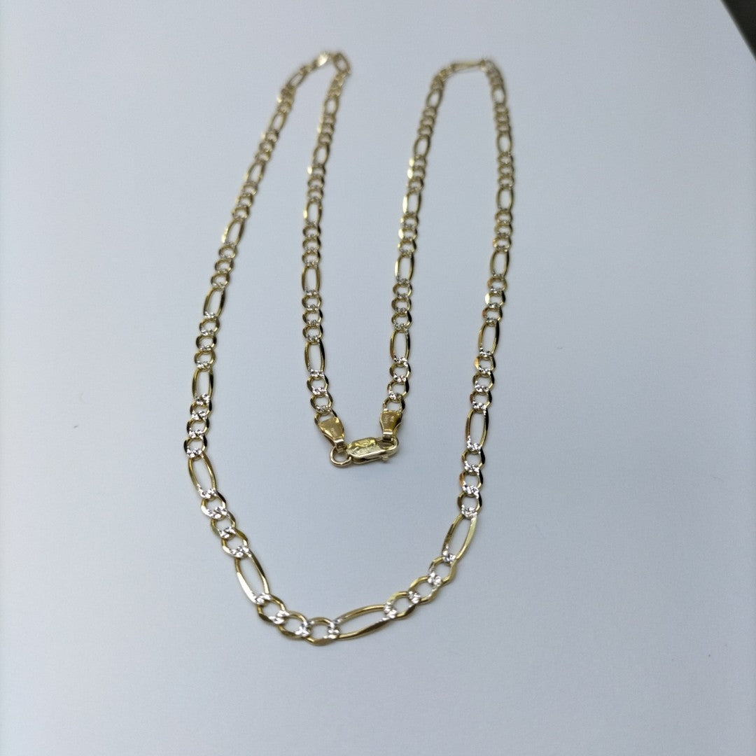 CADENAS CARTIER 3 1 DIAMANTADA ORO 14K 7.2 (NUEVO)