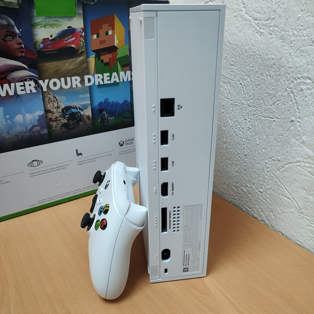 CONSOLA DE VIDEOJUEGO MICROSOFT XBOX SERIES S 512 GB SSD (SEMINUEVO)