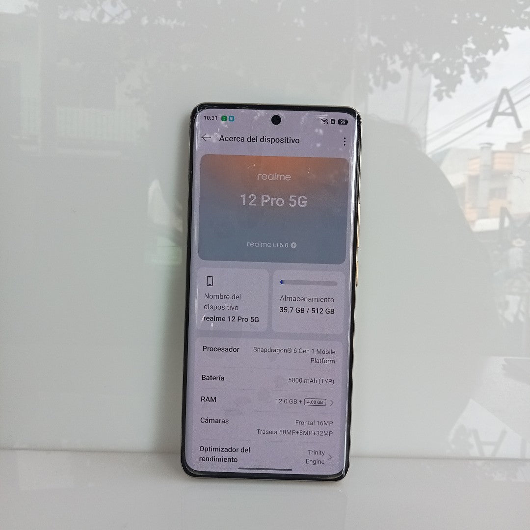 CELULAR REALME 12 PRO 5G RMX3842 512 GB 12 GB RAM