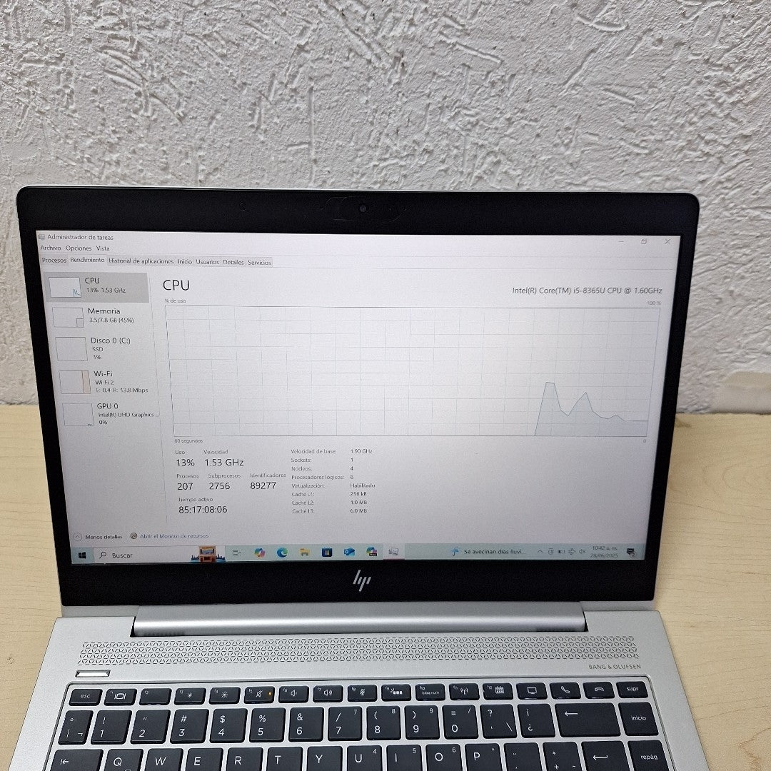 LAPTOP HP ELITEBOOK 840 G6 (2022) 256 GB SSD 8 GB RAM