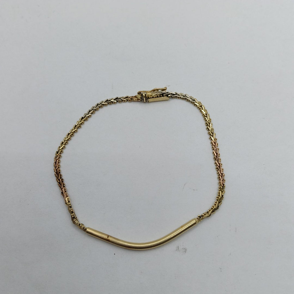PULSERA. ORO. 14 K 5.6 GRMS (SEMINUEVO)