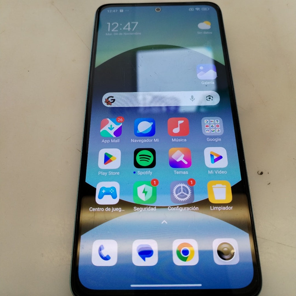 CELULAR XIAOMI REDMI NOTE 14 24117RN76L (2025) 256 GB 8 GB RAM (SEMINUEVO)