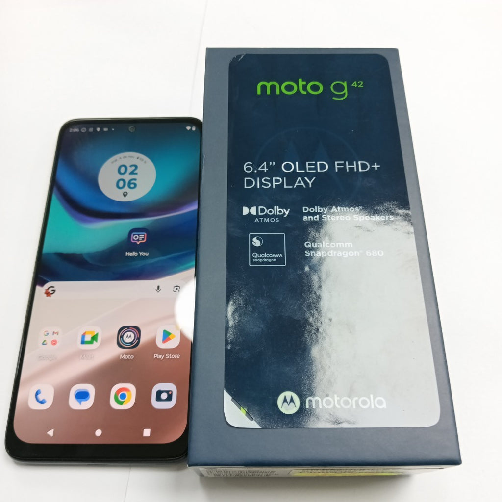 CELULAR MOTOROLA MOTO G42 XT2233-1 128 GB 4 GB RAM (SEMINUEVO)