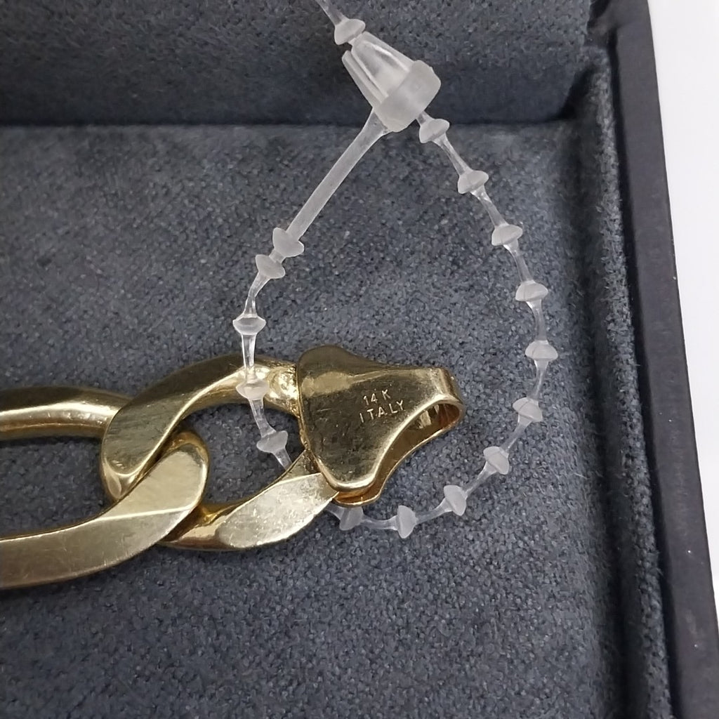 PULSERAS CABALLERO CARTIER 3 1 AMARILLA ORO 14K 38.7 (NUEVO)