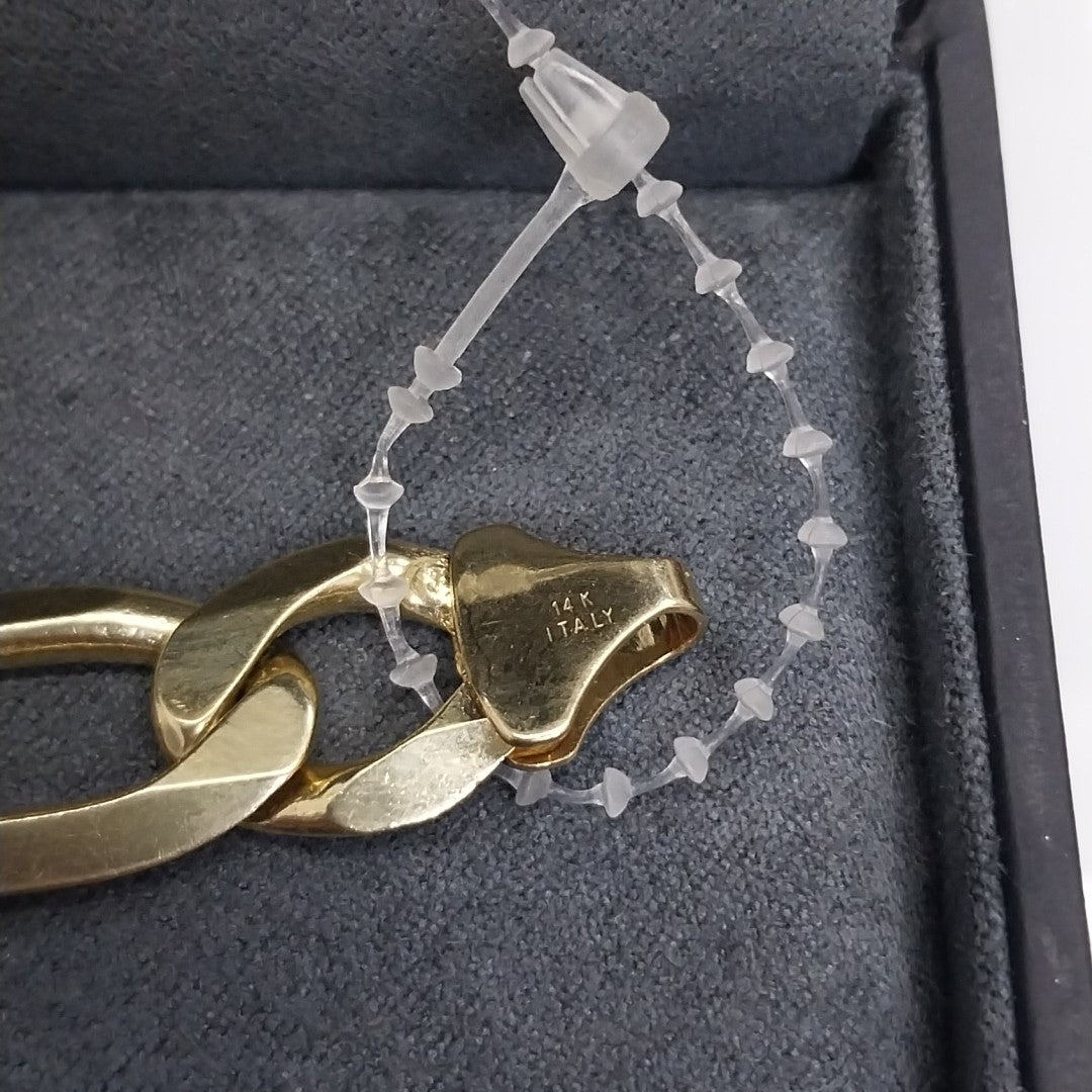 PULSERAS CABALLERO CARTIER 3 1 AMARILLA ORO 14K 38.7 (NUEVO)