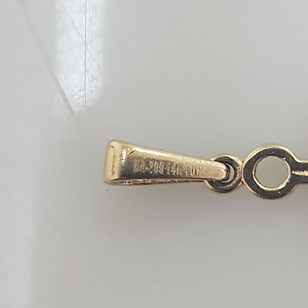 DIJE. ORO. 14 K 0.8 GRMS (SEMINUEVO)