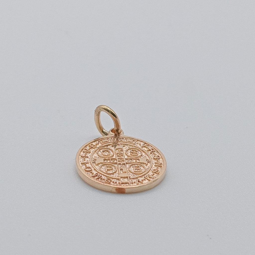 DIJE, MEDALLA RELIGIOSA. ORO. 14 K 2.1 GRMS (SEMINUEVO)