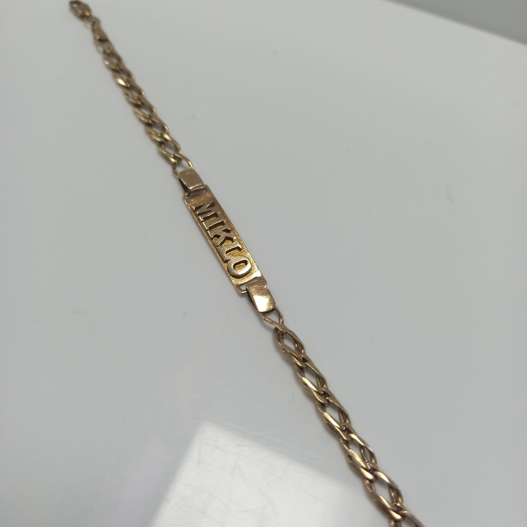 ESCLAVA. ORO. 10 K 3.9 GRMS (SEMINUEVO)