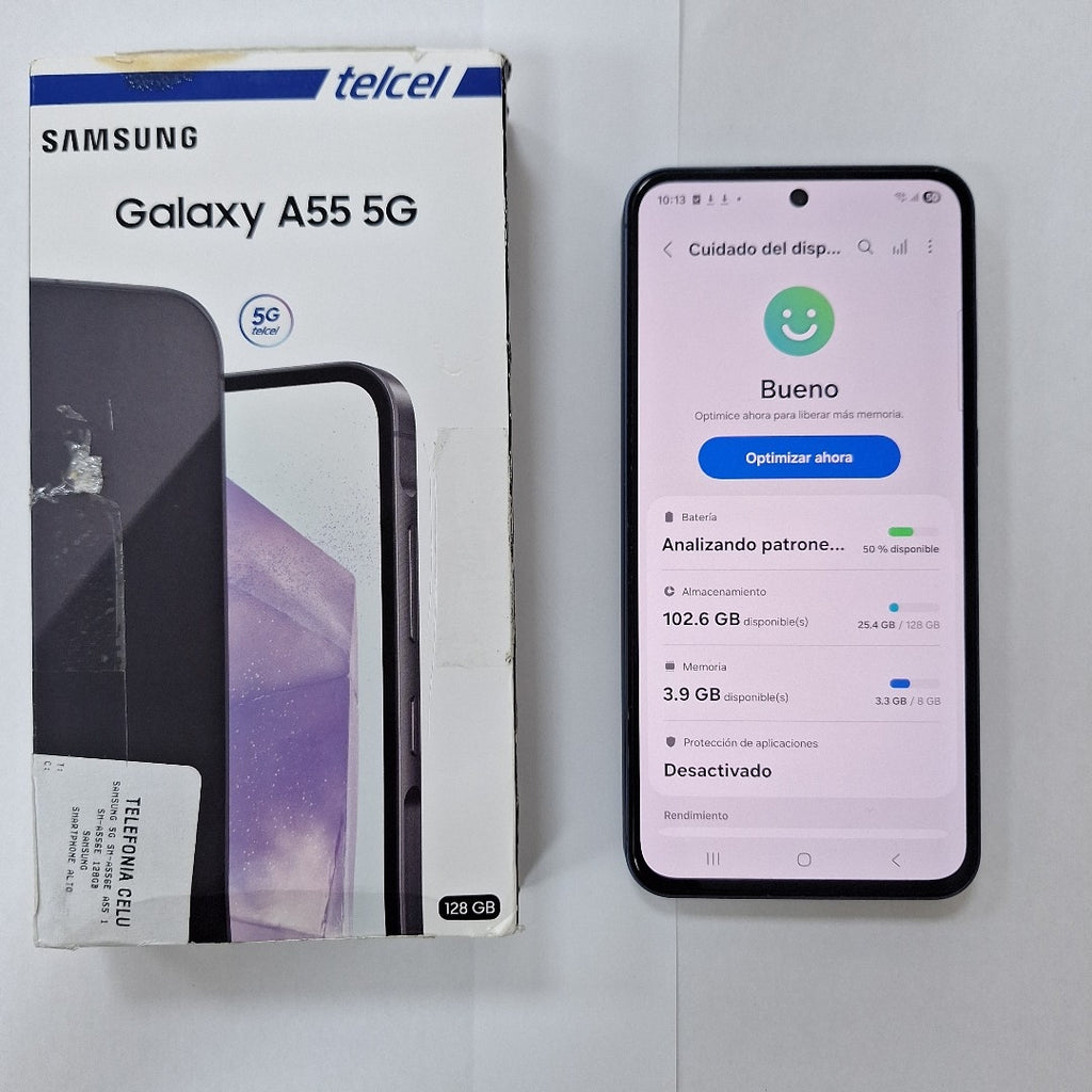 CELULAR SAMSUNG GALAXY A55 5G SM-A556E (2024) 128 GB 8 GB RAM (SEMINUEVO)