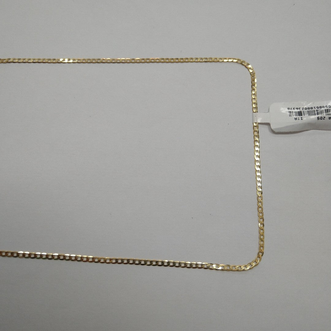 CADENAS BARBADA AMARILLA ORO 10K 3.2 (NUEVO)