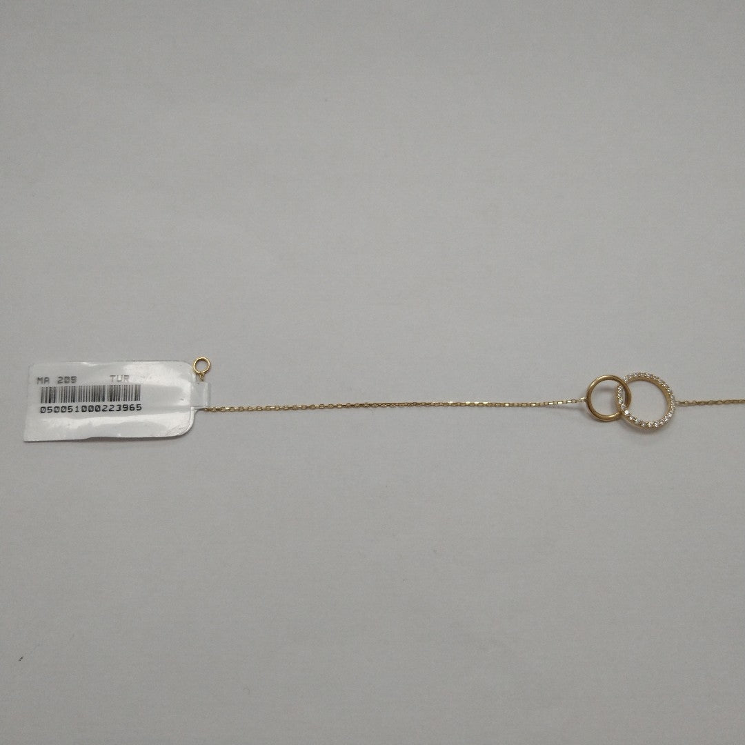 PULSERAS DAMA ORO 14K 1.1 (NUEVO)
