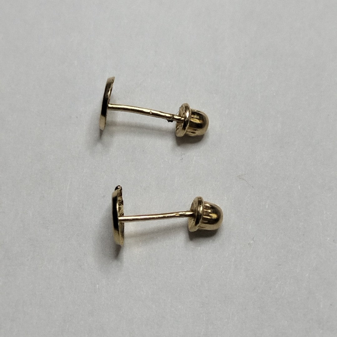 BROQUELES ORO 14K 1 (NUEVO)