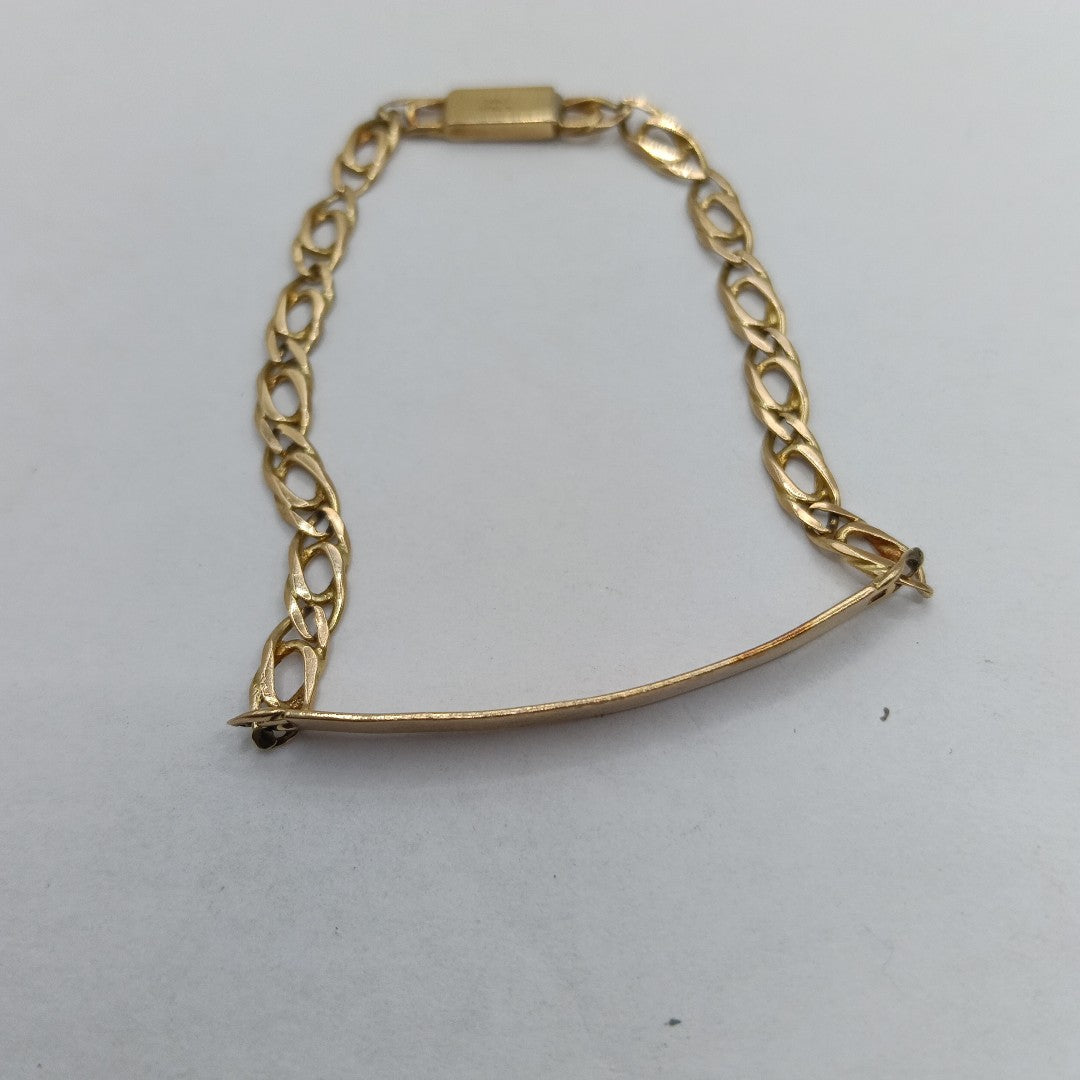 ESCLAVA. ORO. 14 K 4.2 GRMS (SEMINUEVO)