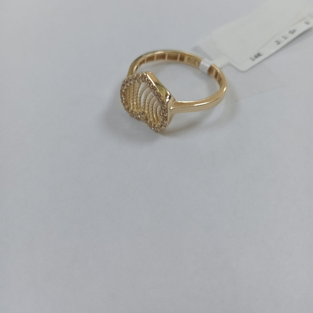 ANILLOS DAMA ORO 14K 2.1 (NUEVO)
