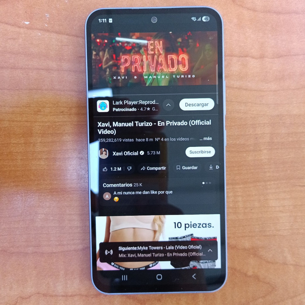 CELULAR SAMSUNG GALAXY A54 5G SM-A546E 128 GB 8 GB RAM (SEMINUEVO)