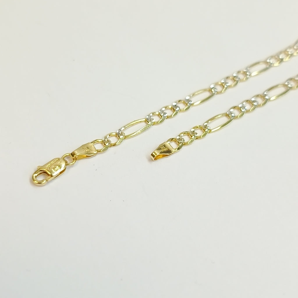 PULSERAS CABALLERO CARTIER 3 1 DIAMANTAD ORO 14K 4.5 (NUEVO)