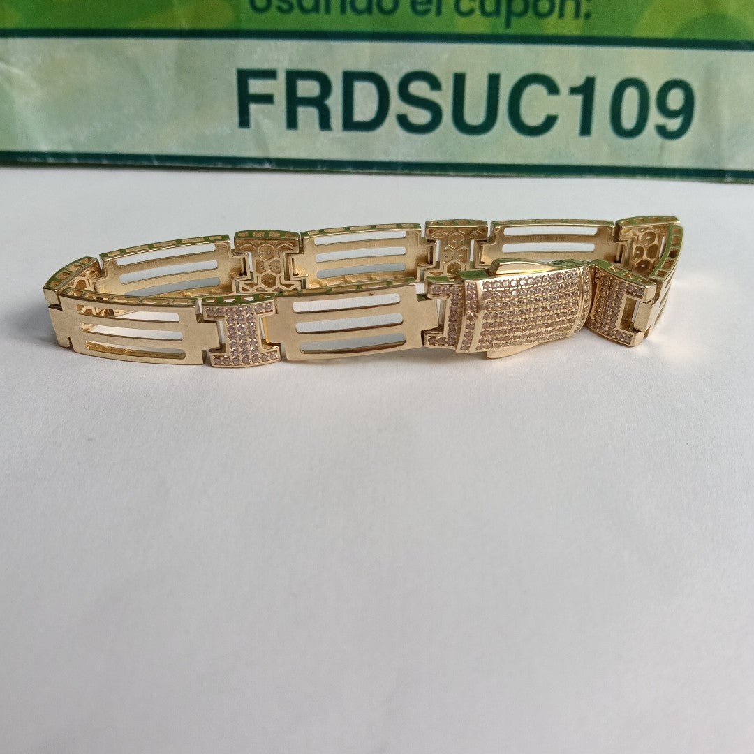 PULSERAS CABALLERO ORO 14K 21.6 (NUEVO)