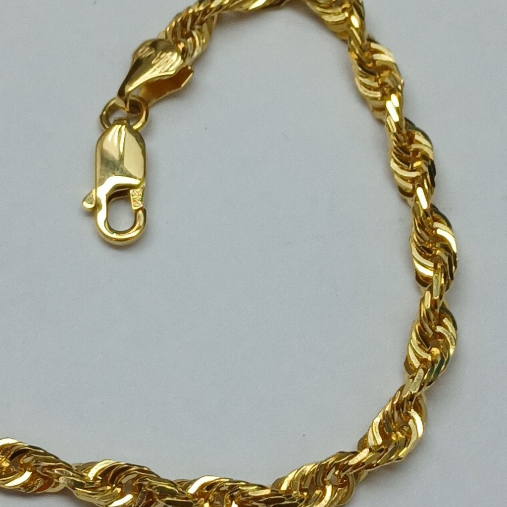 PULSERAS CABALLERO TORSAL ORO 14K 9.1 (NUEVO)