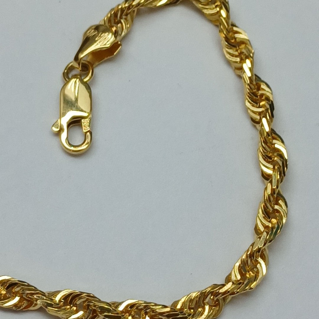 PULSERAS CABALLERO TORSAL ORO 14K 9.1 (NUEVO)