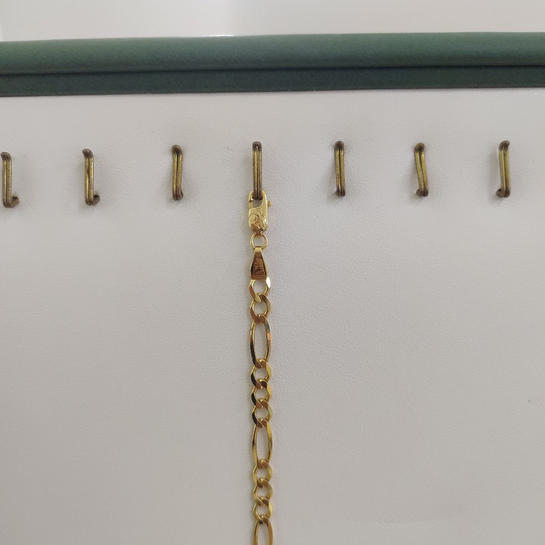 PULSERAS CABALLERO CARTIER 3 1 AMARILLA ORO 14K 4.9 (NUEVO)