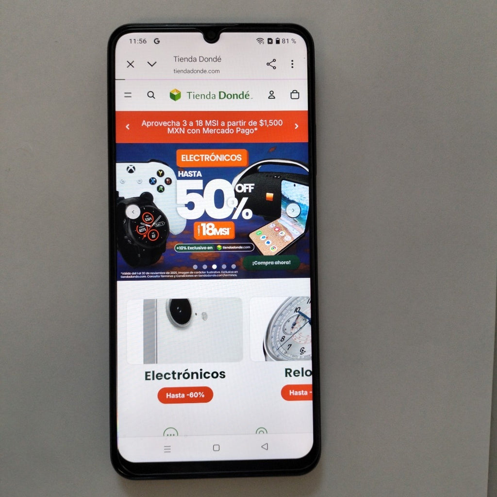 CELULAR REALME REALME NOTE 60-RMX3933(2023) 128 GB 4 GB RAM (SEMINUEVO)