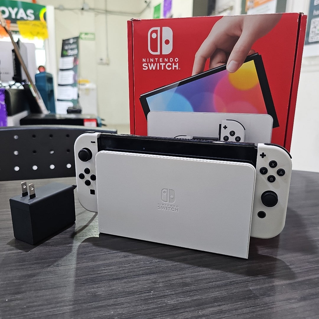 CONSOLA DE VIDEOJUEGO NINTENDO SWITCH OLED 64 GB (SEMINUEVO)