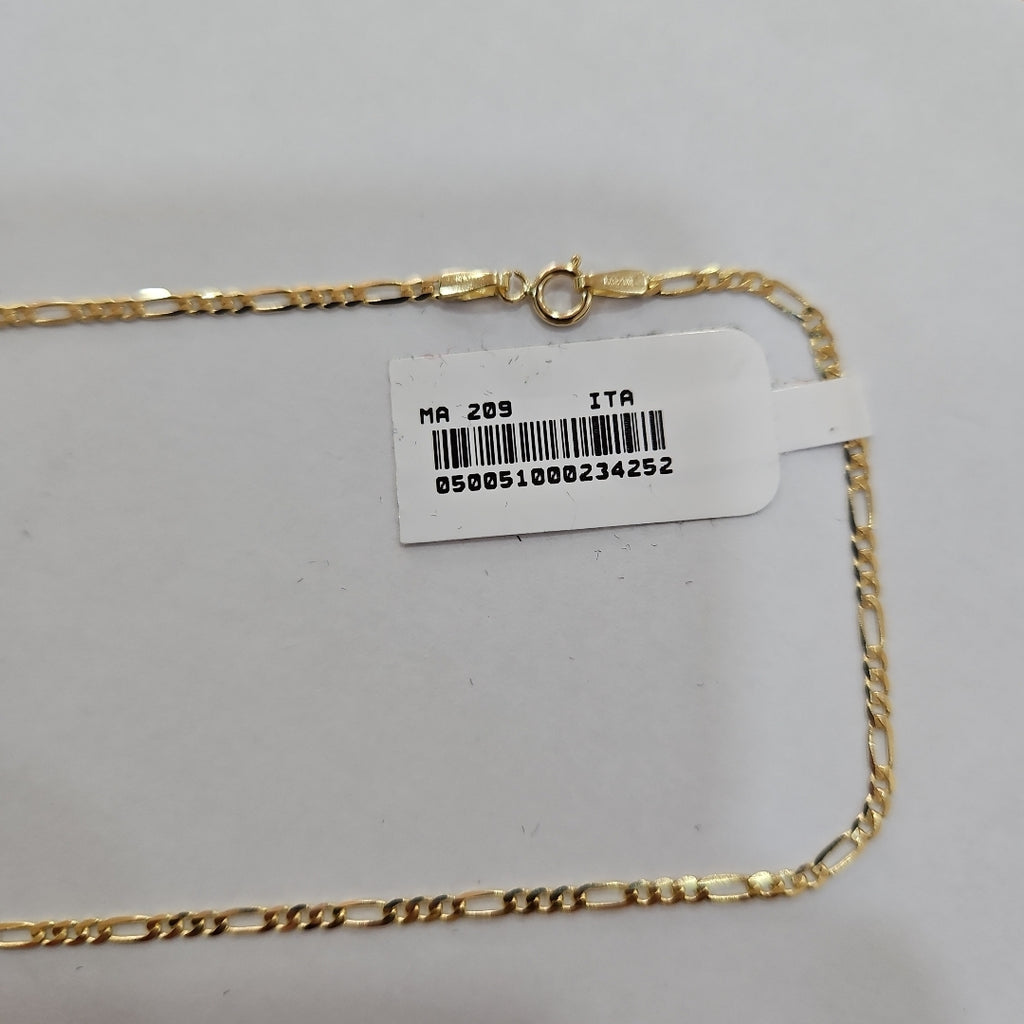 CADENAS CARTIER 3 1 AMARILLA ORO 14K 3.3 (NUEVO)