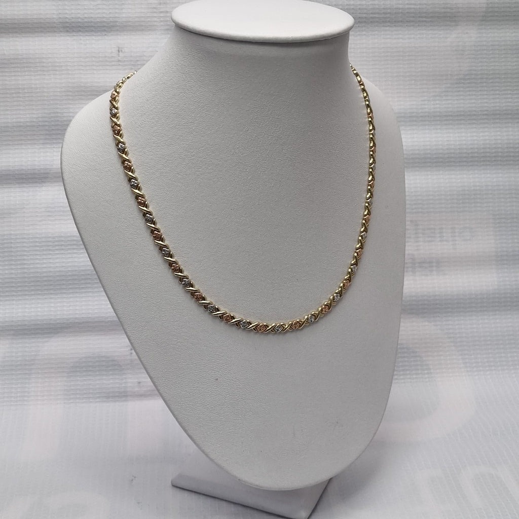 GARGANTILLAS ORO 14K 12.9 (NUEVO)