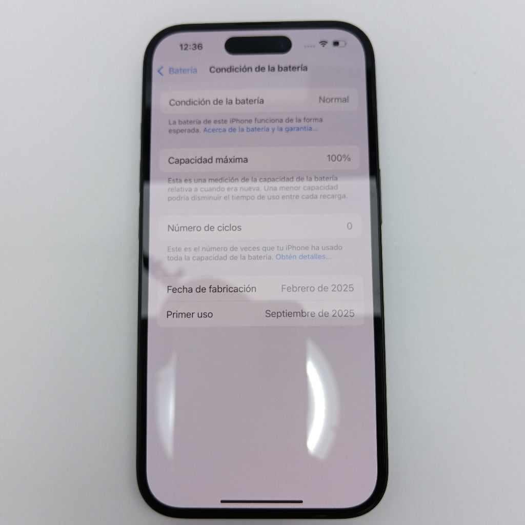 CELULAR APPLE IPHONE 16 A3286 (2024) 128 GB 8 GB RAM (SEMINUEVO)