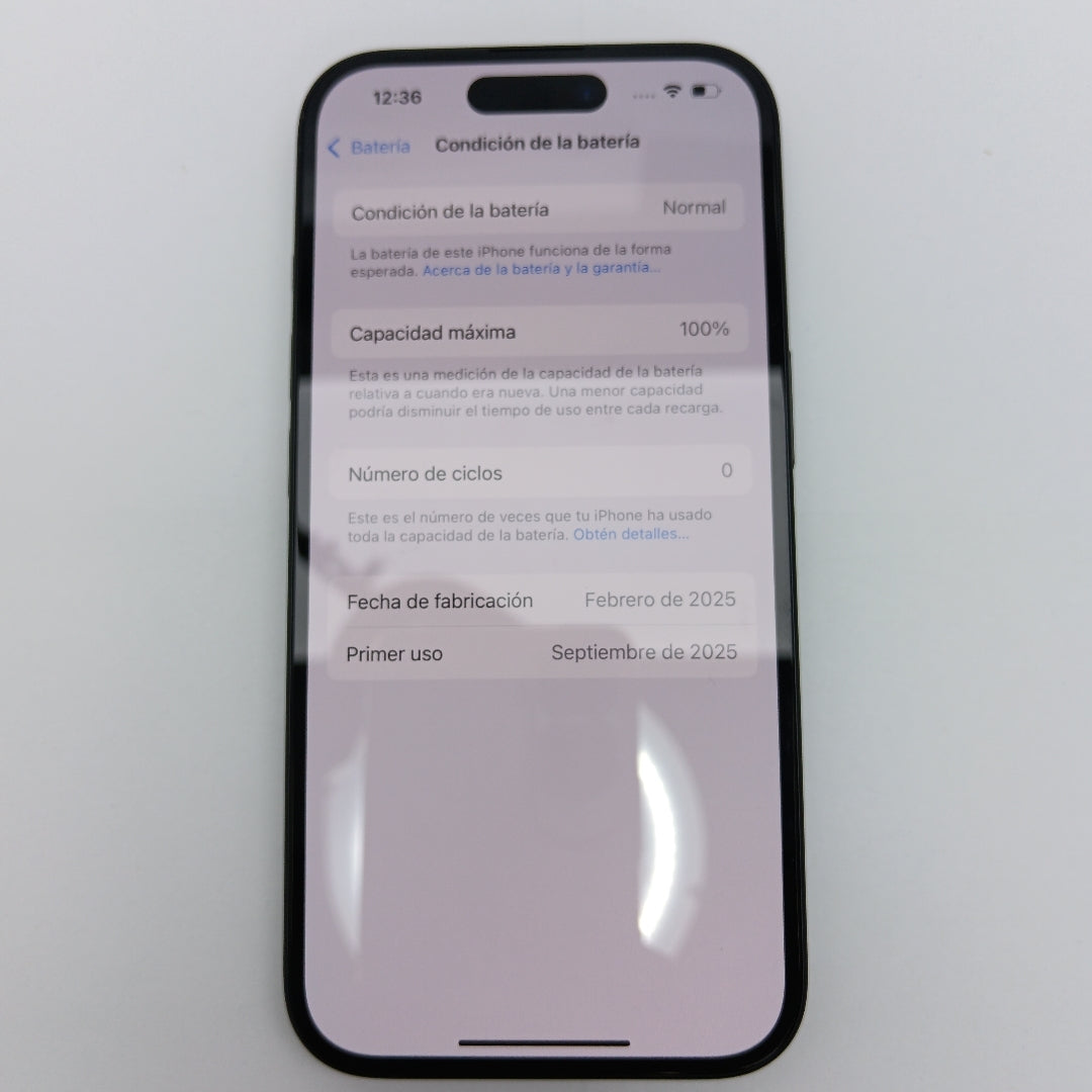 CELULAR APPLE IPHONE 16 A3286 (2024) 128 GB 8 GB RAM (SEMINUEVO)