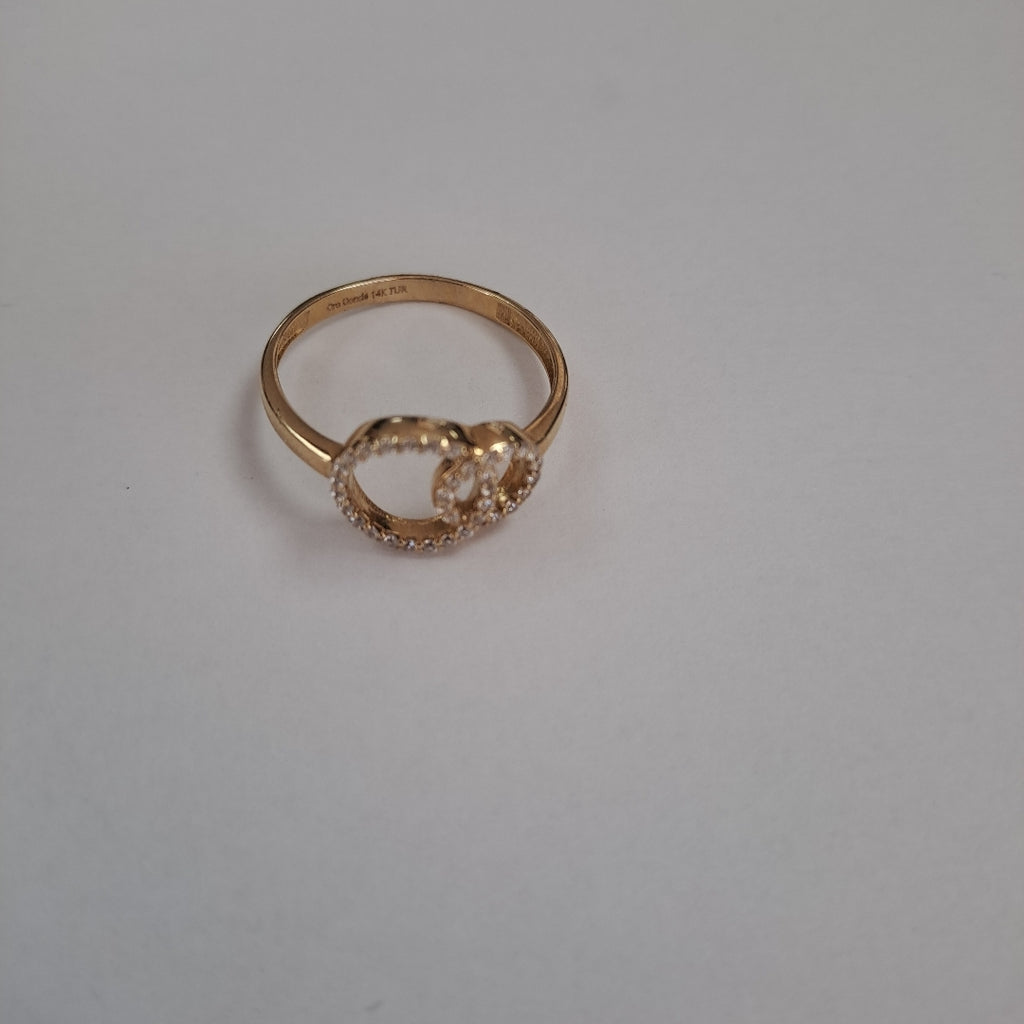 ANILLOS DAMA ORO 14K 2 (NUEVO)